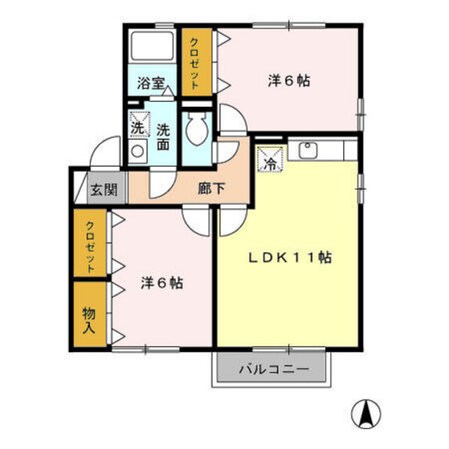 ブリエ　アージュ　Ⅲの物件間取画像